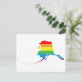 Carte Postale fierté de l'alaska. (Debout devant)