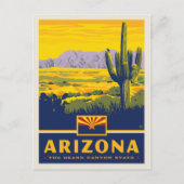 Carte Postale Fierté de l'État | Arizona (Devant)