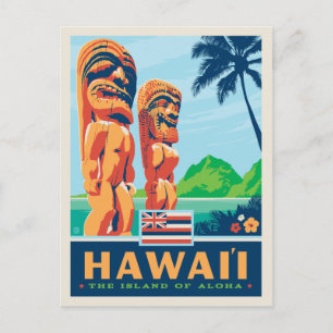 Carte Postale Fierté de l'État Hawaii