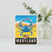 Carte Postale Fierté de l'État | Maryland (Debout devant)