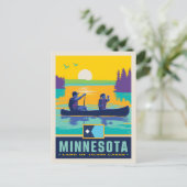 Carte Postale Fierté de l'État | Minnesota (Debout devant)