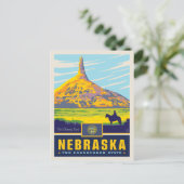 Carte Postale Fierté de l'État | Nebraska (Debout devant)