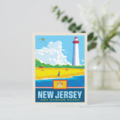 Carte Postale Fierté de l'État | New Jersey (Debout devant)