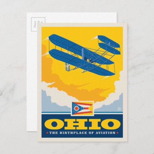 Carte Postale Fierté de l'État | Ohio (Devant / Derrière)