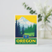 Carte Postale Fierté de l'État | Oregon (Debout devant)