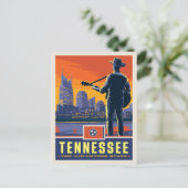 Carte Postale Fierté de l'État | Tennessee (Debout devant)