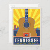 Carte Postale Fierté de l'État | Tennessee 2 (Devant / Derrière)