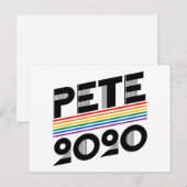 Carte Postale Fierté de Pete 2020 (Devant / Derrière)