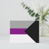 Carte Postale Fierté demisexuelle (Debout devant)