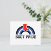 Carte Postale Fierté des bottes (Debout devant)