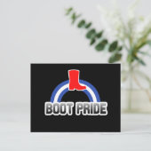 Carte Postale Fierté des bottes (Debout devant)