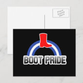 Carte Postale Fierté des bottes (Devant / Derrière)