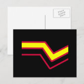 Carte Postale Fierté en latex (Devant / Derrière)