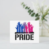 Carte Postale Fierté ensemble bisexuelle (Debout devant)