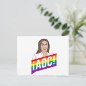 Carte Postale Fierté LGBT AOC (Debout devant)