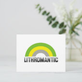 Carte Postale Fierté lithromantique (Debout devant)