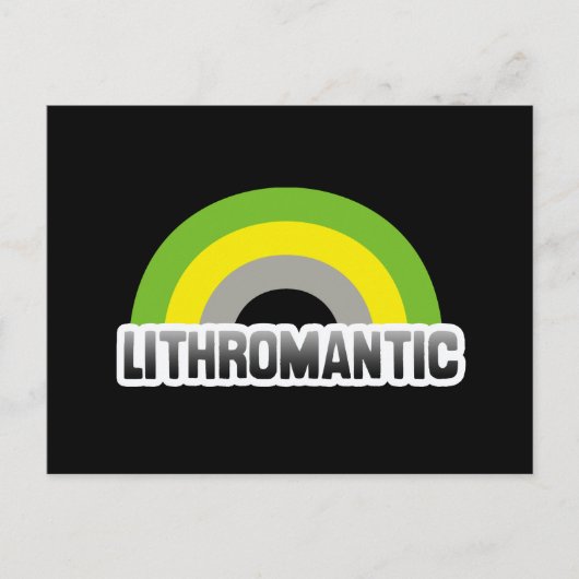 Carte Postale Fierté lithromantique (Devant)