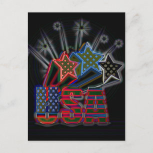 Carte Postale Fierté USA