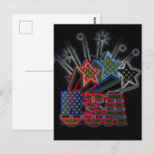 Carte Postale Fierté USA (Devant / Derrière)