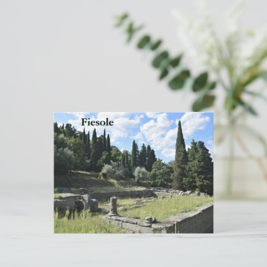 Carte postale Fiesole (Debout devant)