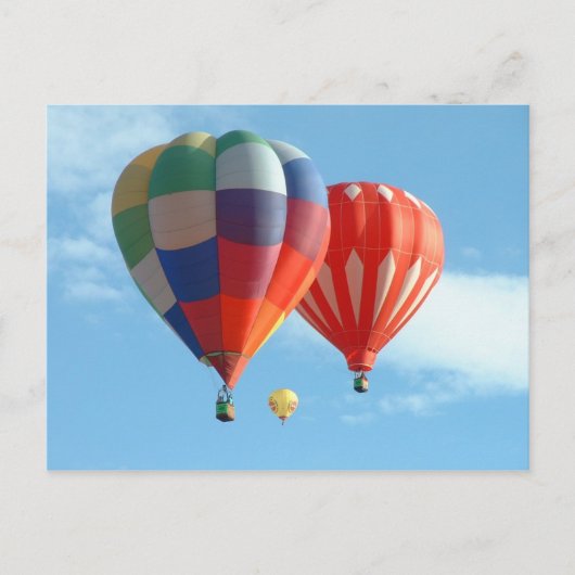 Carte Postale Fiesta de ballon (Devant)