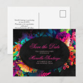 Carte Postale Fiesta Enregistrer la date (Devant / Derrière)