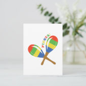 Carte Postale Fiesta Maracas (Debout devant)