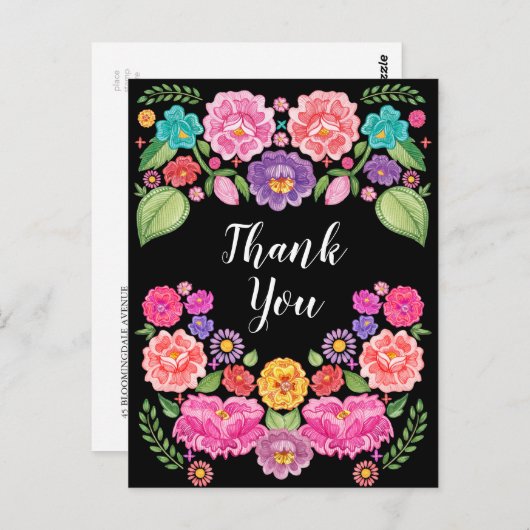 Carte postale Fiesta Merci (Devant / Derrière)