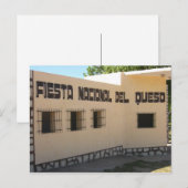Carte Postale fiesta nacional del queso (Devant / Derrière)