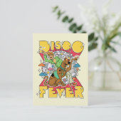 Carte Postale Fièvre de Disco avec Scooby et Shaggy (Debout devant)