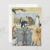 Carte Postale Fièvre du printemps (Devant / Derrière)