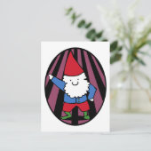 Carte Postale Fièvre nocturne Disco Gnome (Debout devant)