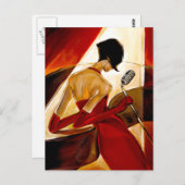 Carte Postale Fièvre Trish Biddle (Devant / Derrière)