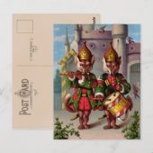 Carte postale Fife & Drum Foxes (Devant / Derrière)