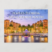 Carte postale Fifth Avenue South Naples Florida (Devant)