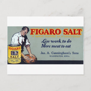 Carte Postale Figaro Salt Ad Washington, IA