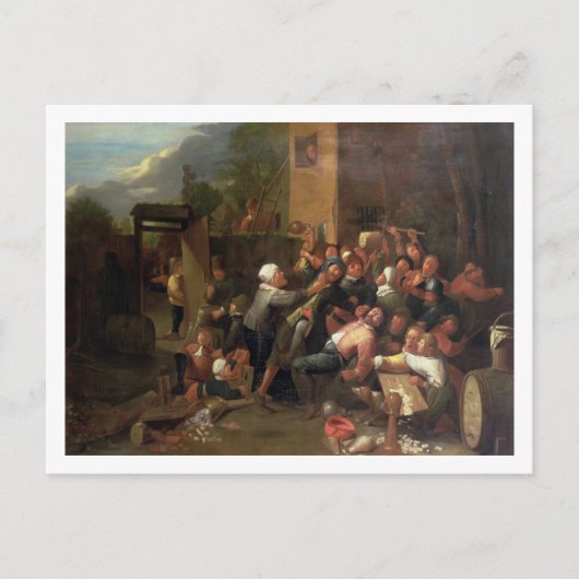 Carte Postale Fight Outside (Devant)