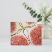 Carte Postale Figues coupées, gros plan (Debout devant)