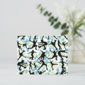 CARTE POSTALE FIGURE (Debout devant)