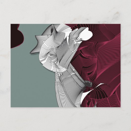 Carte Postale Figure Art numérique (Devant)