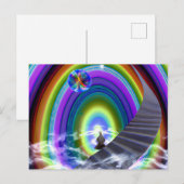 Carte Postale Figure de mystère au Stargate interdimensionnel (Devant / Derrière)