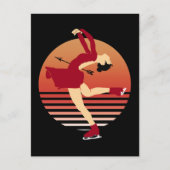 Carte Postale Figure de skating (Devant)