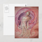 Carte Postale Figure d'incendie plasma (Devant / Derrière)