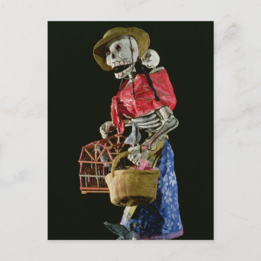 Carte Postale Figure du Jour des morts (Devant)