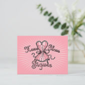 Carte Postale Figure en sablier (Debout devant)