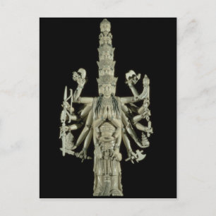 Carte Postale Figure of the Hindu Goddess Kali