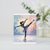 Carte Postale Figure skating (Debout devant)