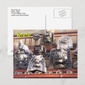 Carte Postale Figures de pierre (Devant / Derrière)