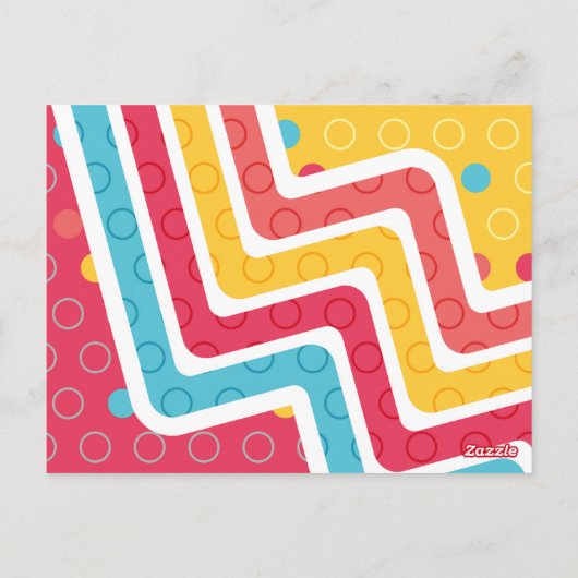 Carte Postale Figures géométriques 4 (Dos)