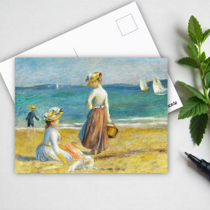 Carte Postale Figures sur la plage, Auguste Renoir Art